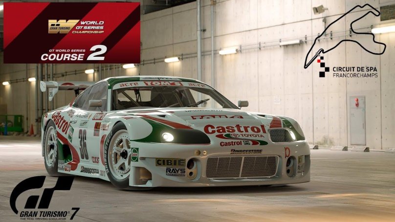 Toyota Supra Castrol