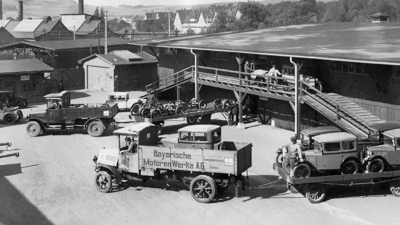 Завод БМВ В Айзенахе в 1926