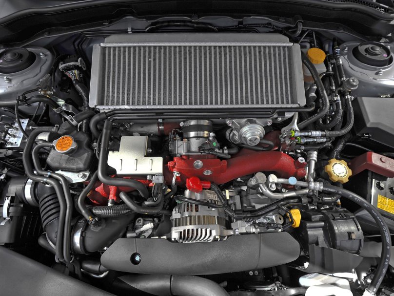 Субару Импреза WRX STI мотор