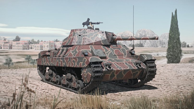 Итальянский танк carro armato p26/40