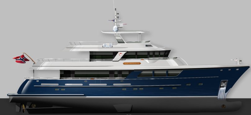 Моторная яхта de Alm Delfino 56