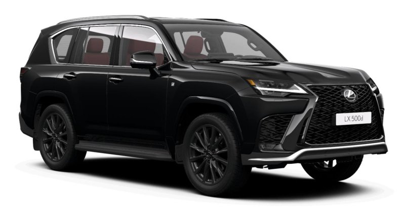 Lexus LX 600 VIP Black