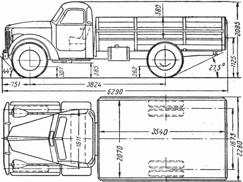 УРАЛЗИС 355м чертежи