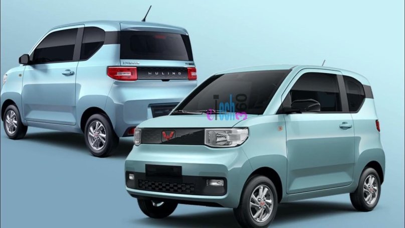 Мини электромобиль Wuling Hongguang