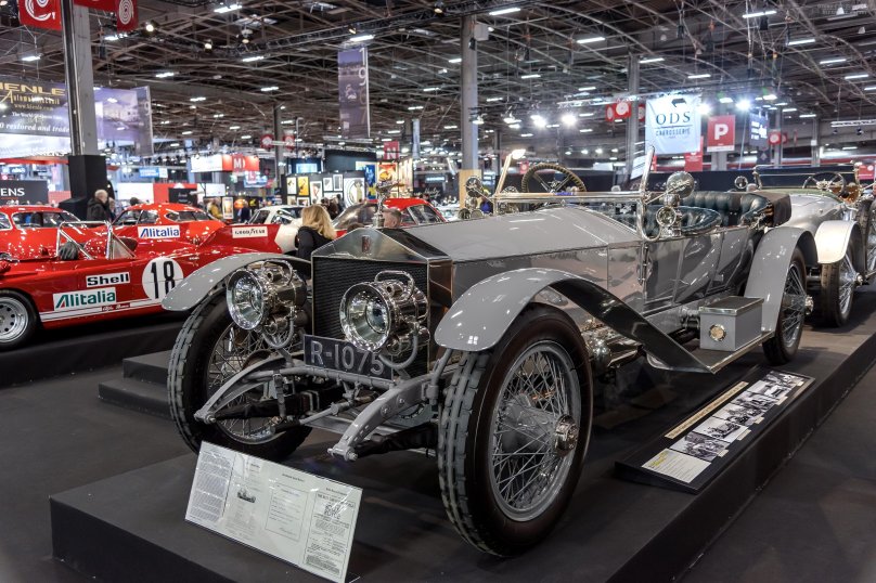 Роллс Ройс серебряный призрак 1911