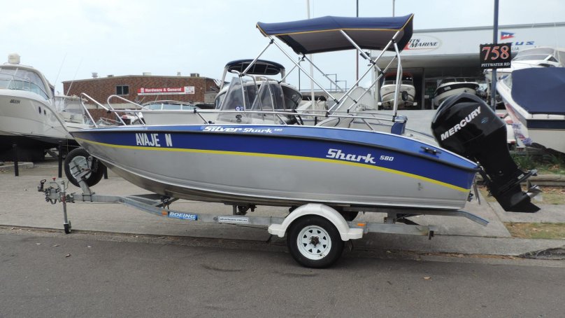 Silver Shark 580