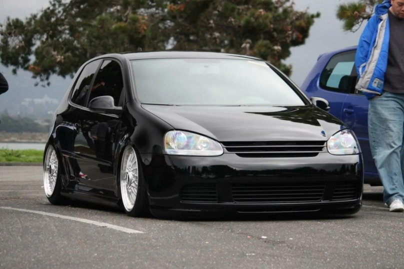 VW Golf 5 stance