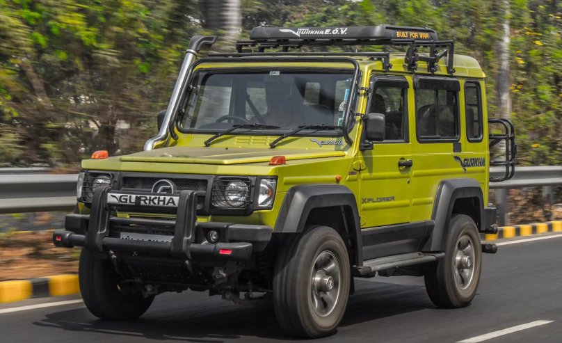 Индийский джип Форсе