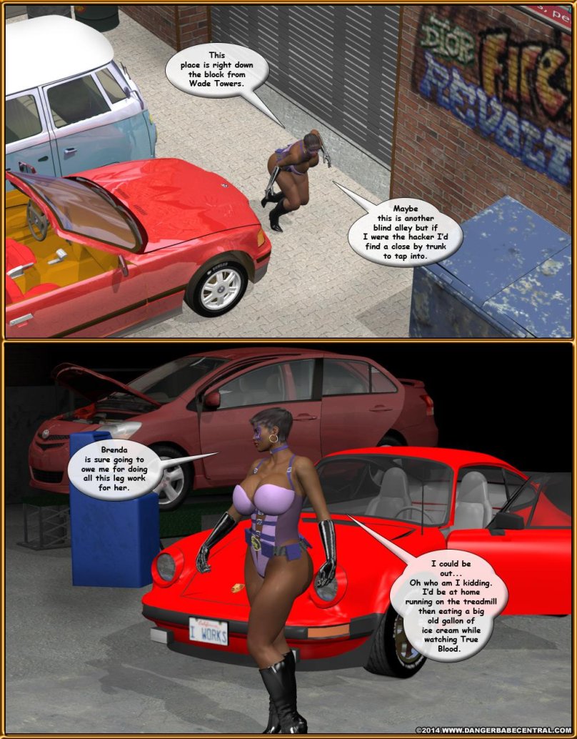 Mirror Mirror Danger babe Central