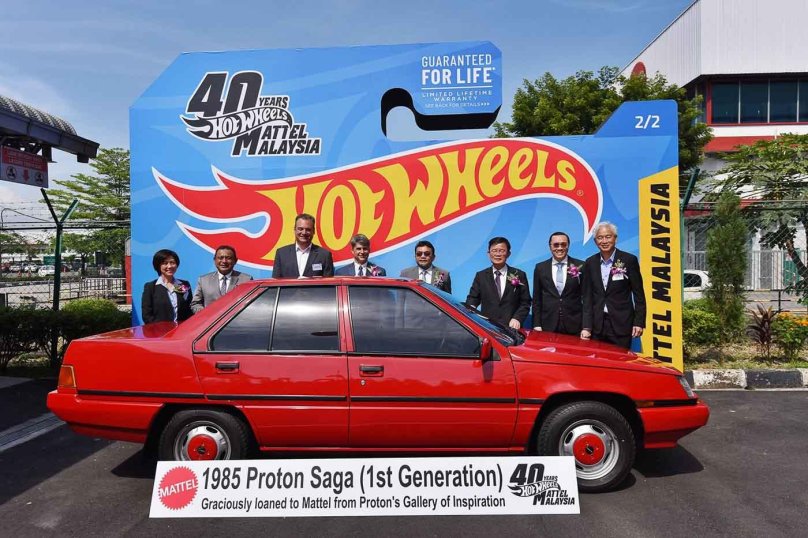 Proton Saga hot Wheels