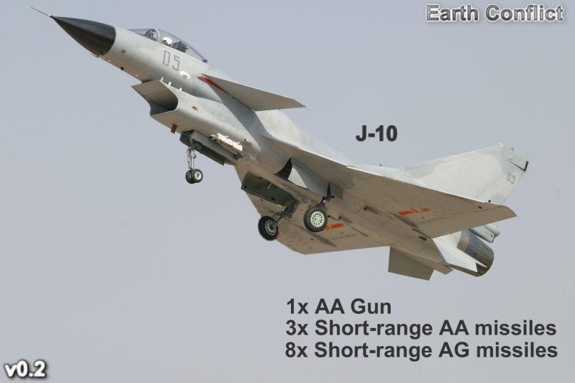Китайский истребитель j-10
