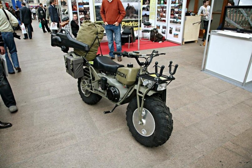 Мопед для рыбалки и охоты