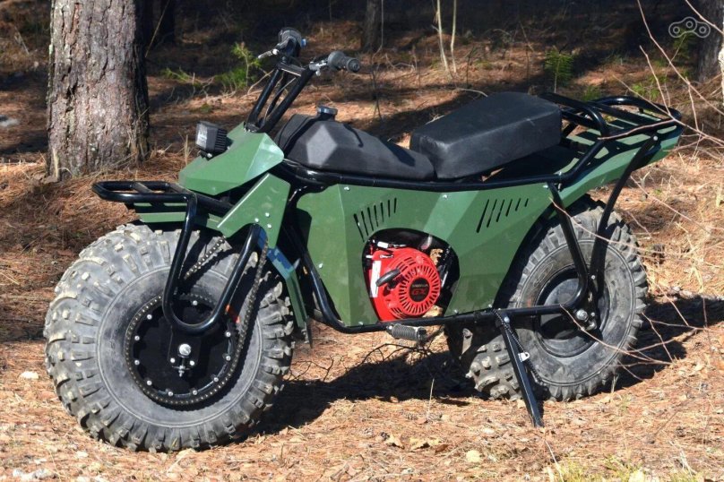 Полноприводный мотоцикл Тарусь 2х2