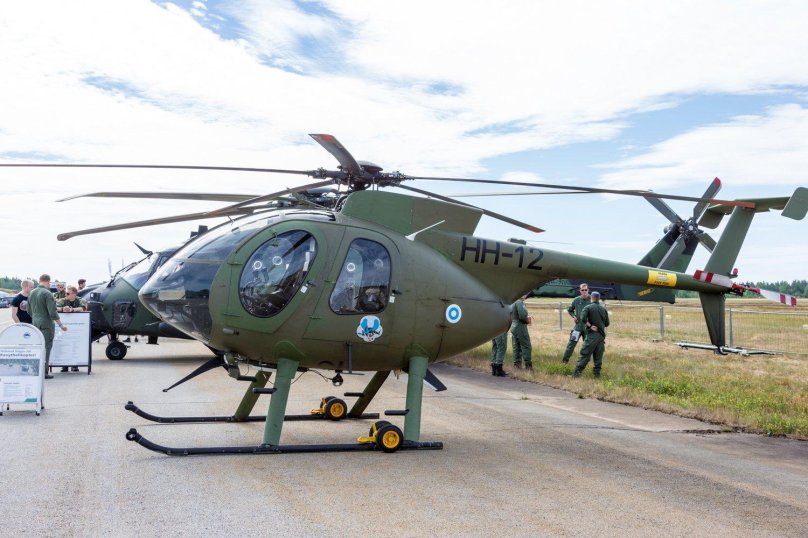 Вертолет MD-500d ВВС Италии