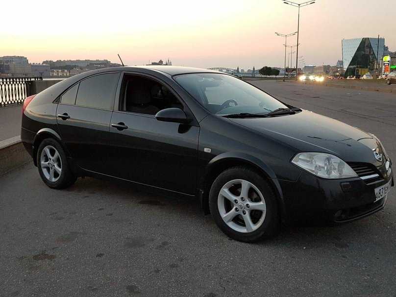 Nissan primera p12 черный