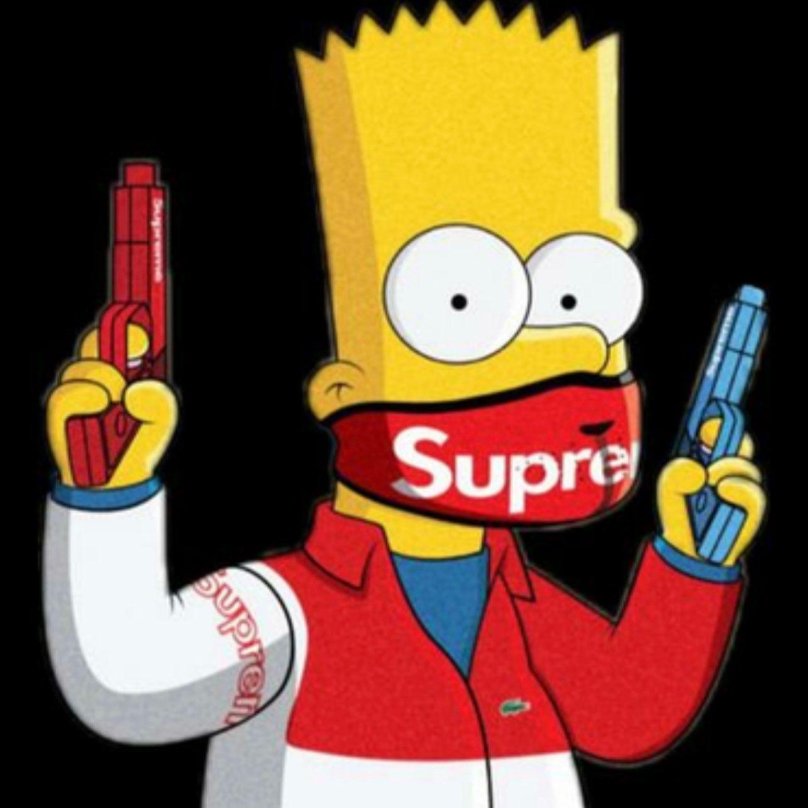 Барт симпсон бандит