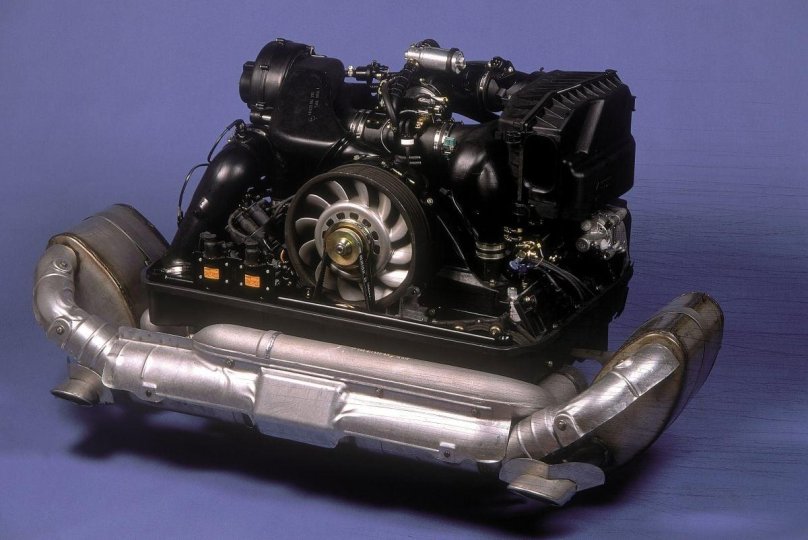 Оппозитный двигатель Porsche 911