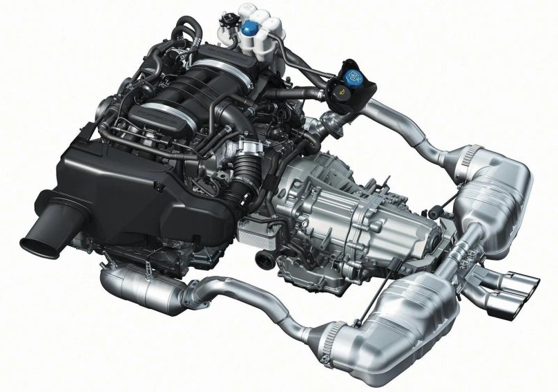 Porsche Cayman двигатель