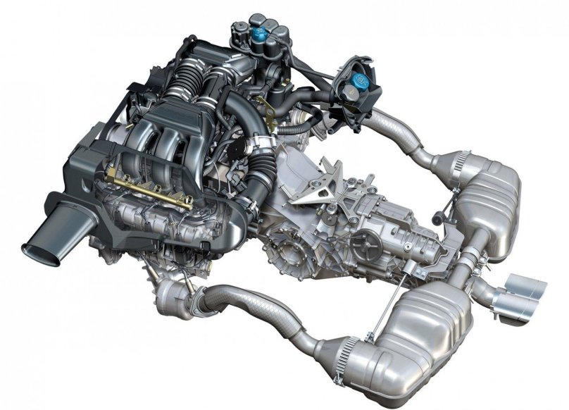 Porsche Cayman s двигатель