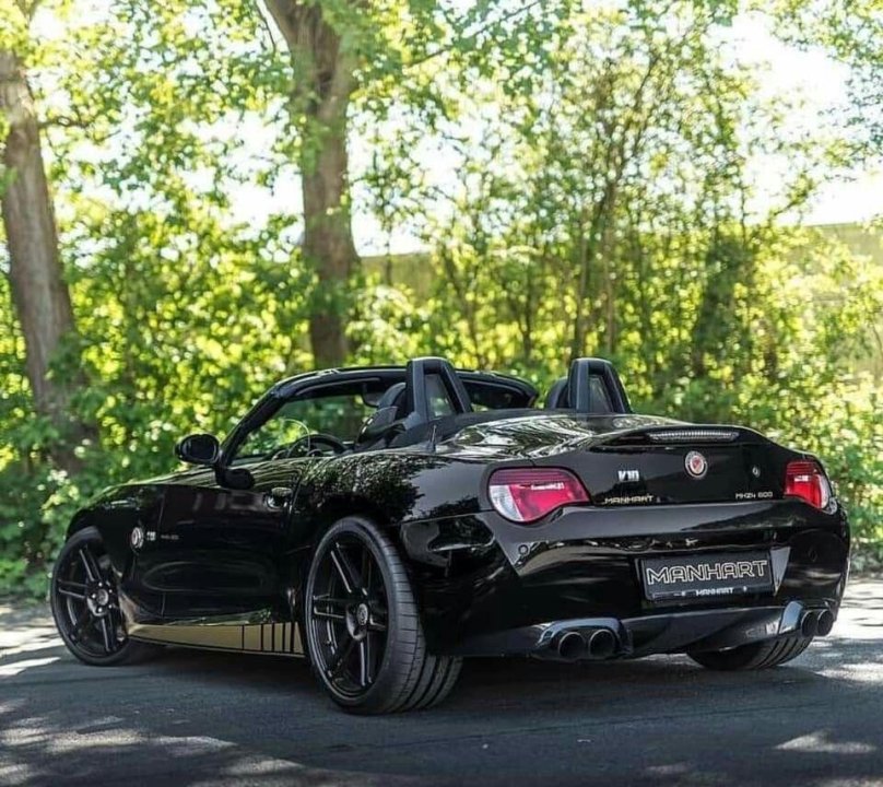 BMW z4 Roadster черная