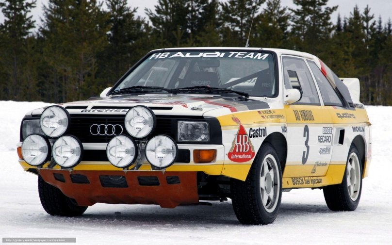 Ауди кватро 80 ралли