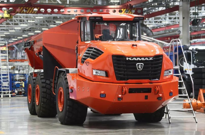 КАМАЗ сочлененный самосвал Геркулес