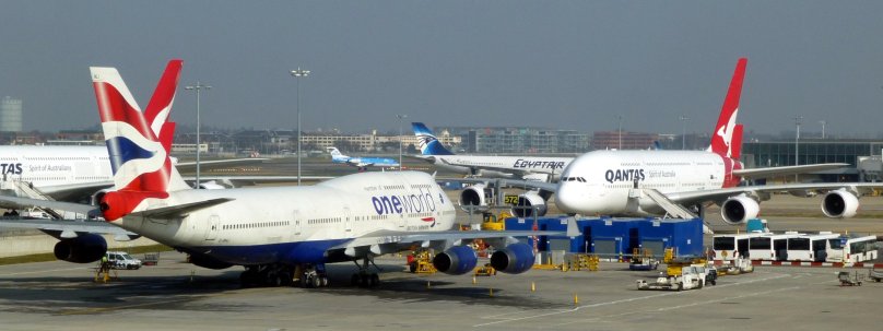 Airbus a380 и Боинг 747