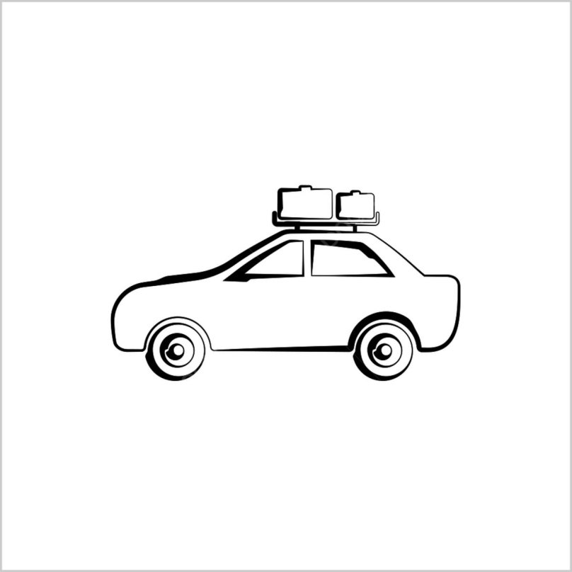 Машина под крышей иконка