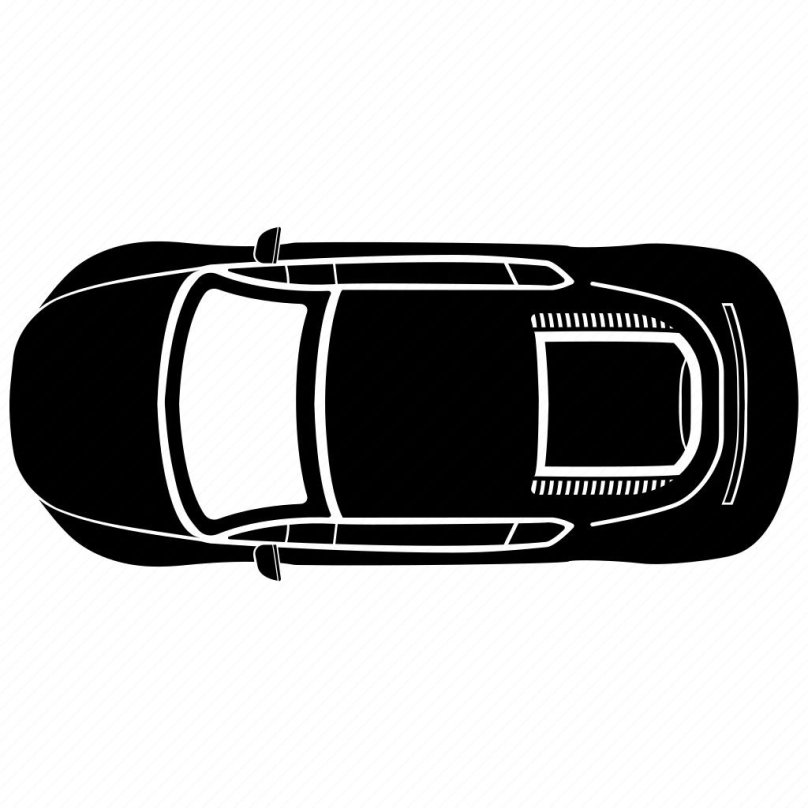 Машинка вид сверху