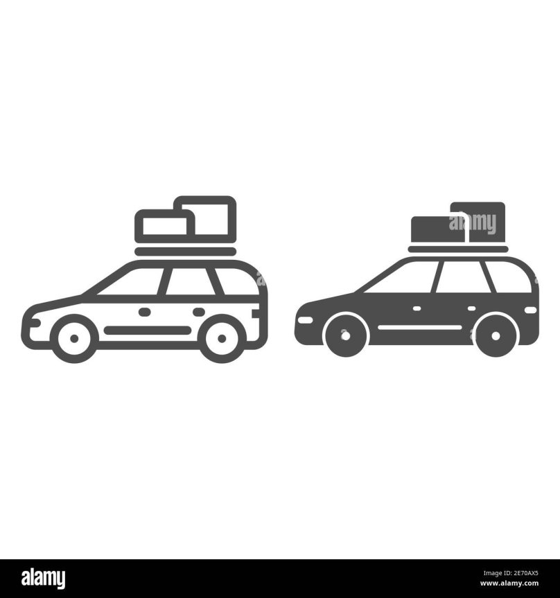 Иконка путешествие на машине