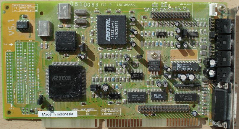 Aztech Sound Galaxy NX Pro 16