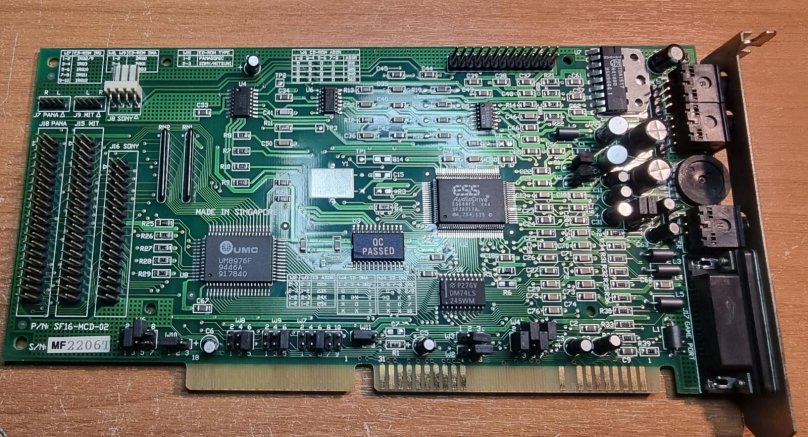 Yamaha ym3812-f Isa Sound Card