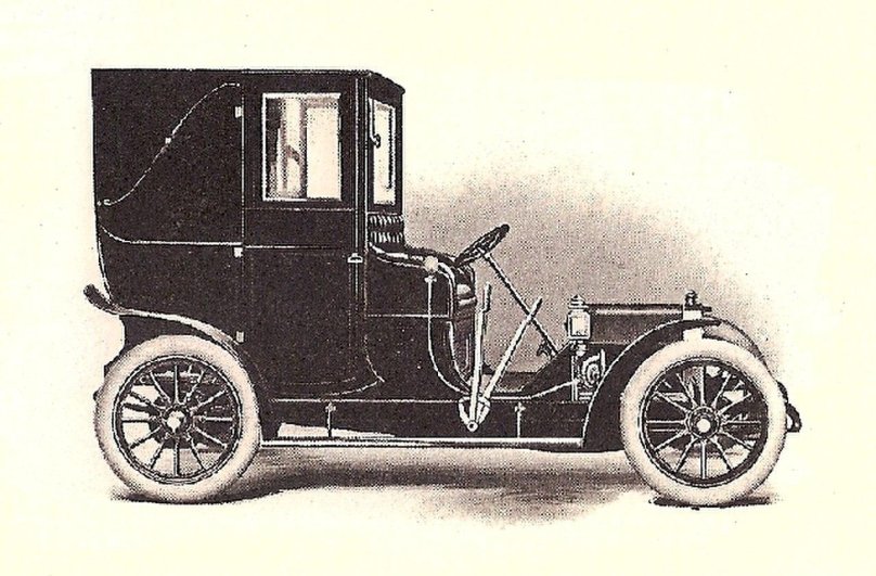 Renault Type CB 12сv Coupe de ville, 1912 г.