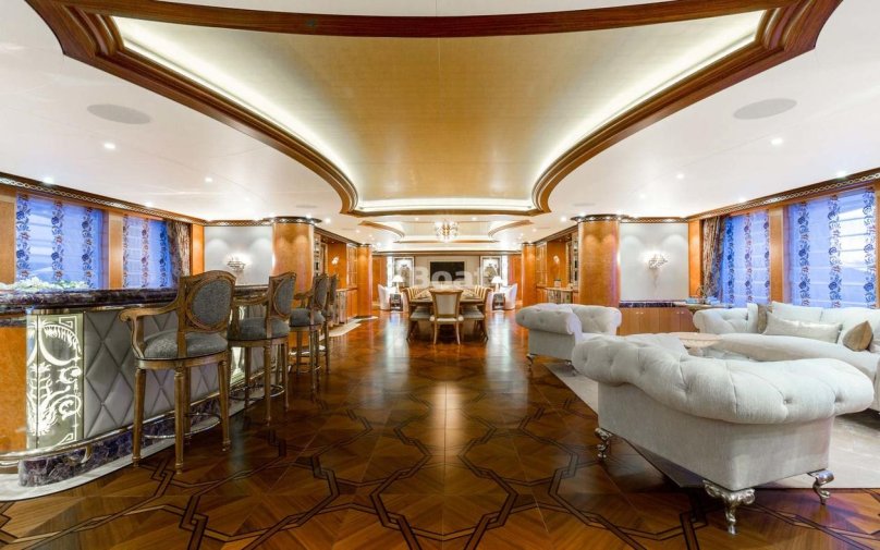 Интерьер яхты Lurssen Solange