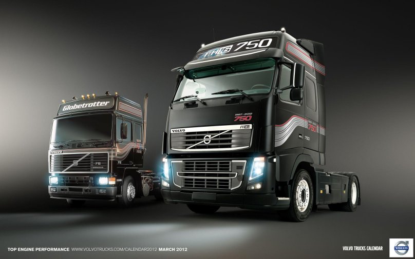 Грузовик Volvo fh16