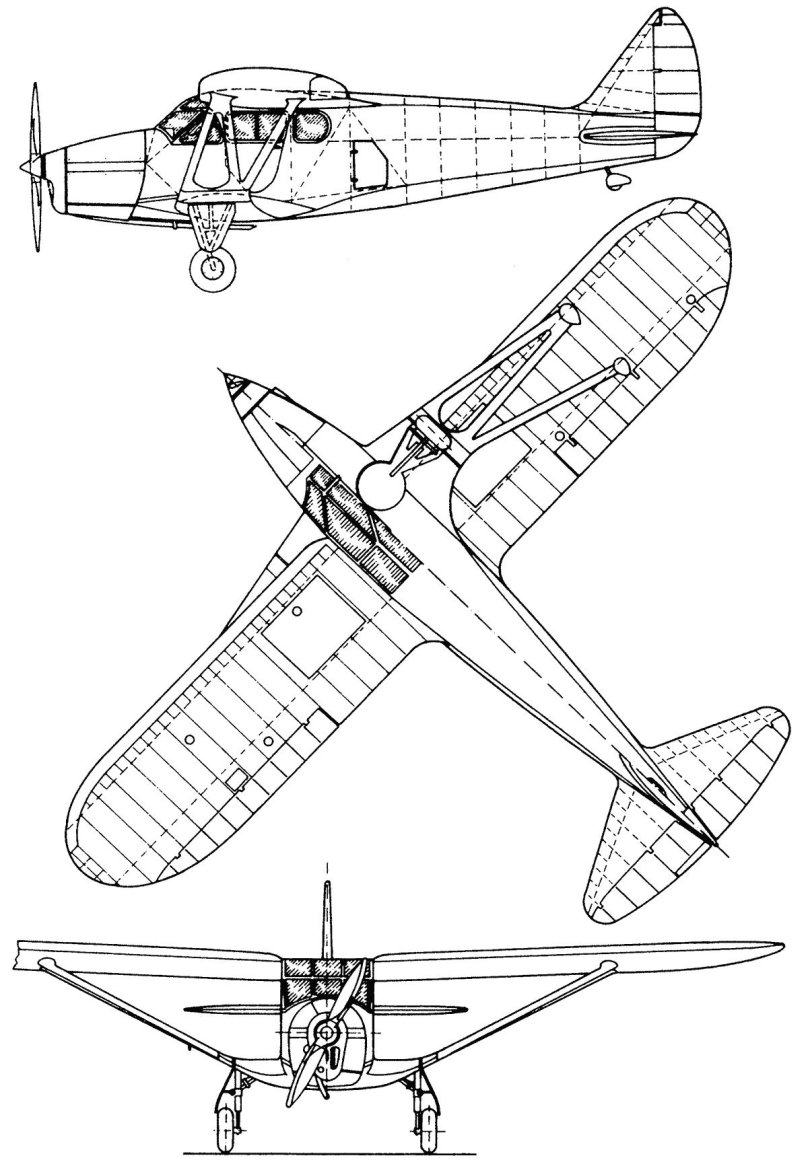 Легкий пассажирский самолет