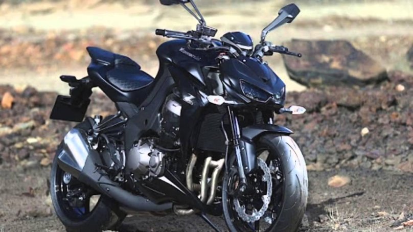Kawasaki z1000 2014 черный