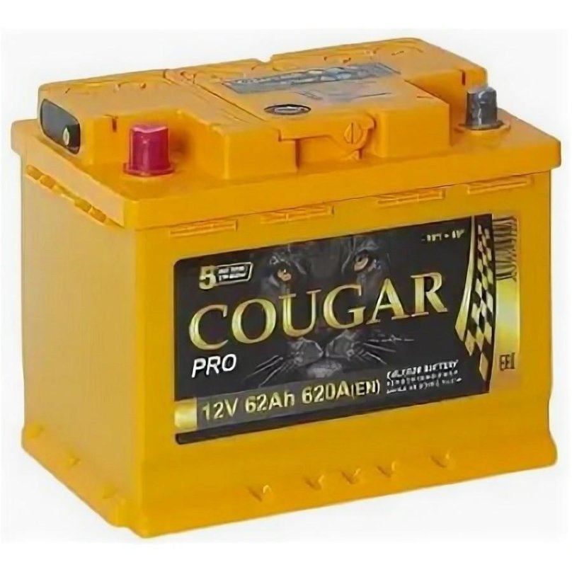 Аккумулятор автомобильный cougar 60