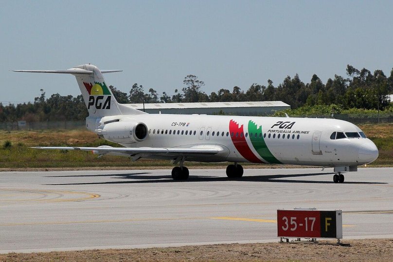 Фоккер 100 самолет