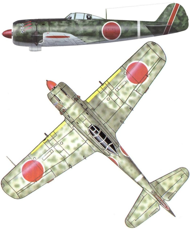 Истребитель Накадзима ки-84 Хаяте