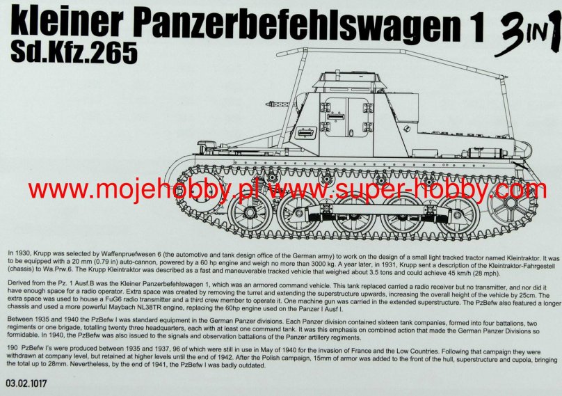 Kleiner Panzerbefehlswagen лего