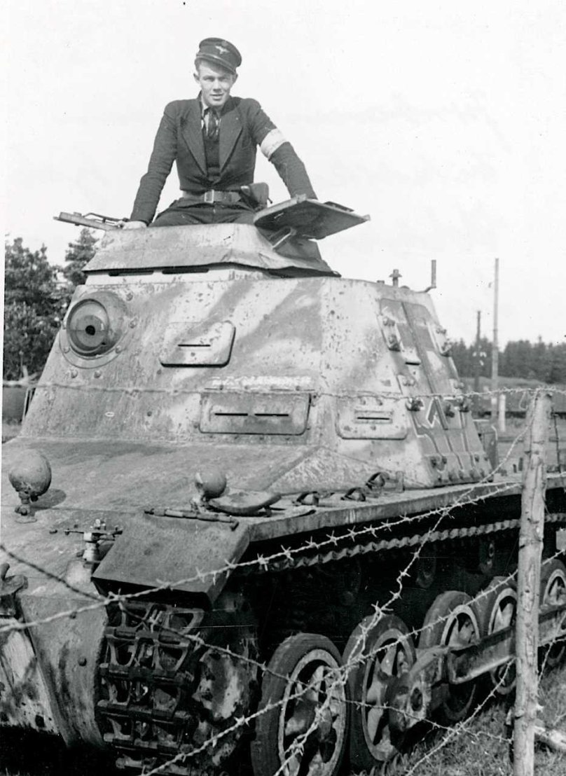 Командирский танк pz1