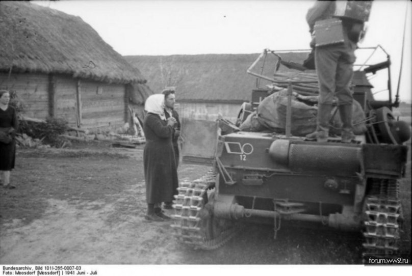 SD KFZ 251 В РККА