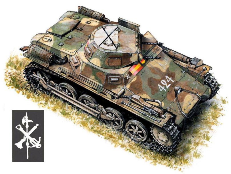 Танк панцер 1