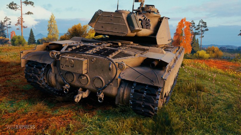 Танк m47 Patton improved