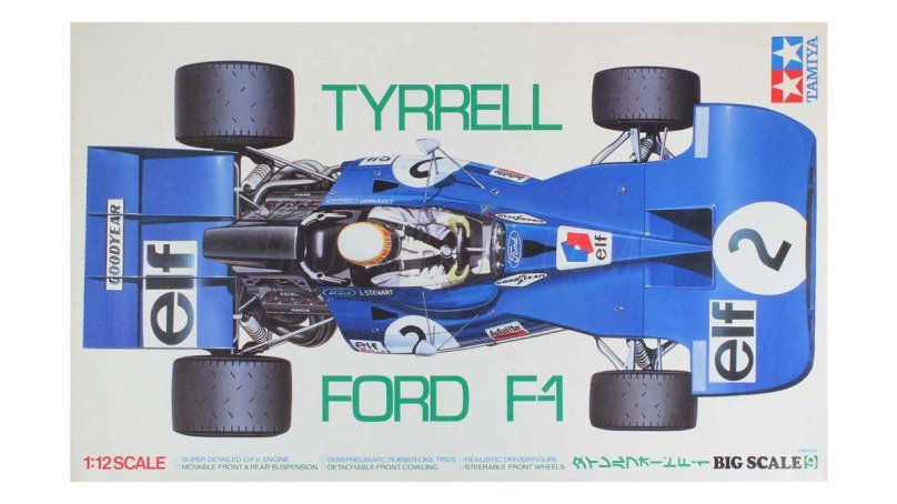 Tyrrell 023 Tamiya 1/20 f1 Scale model