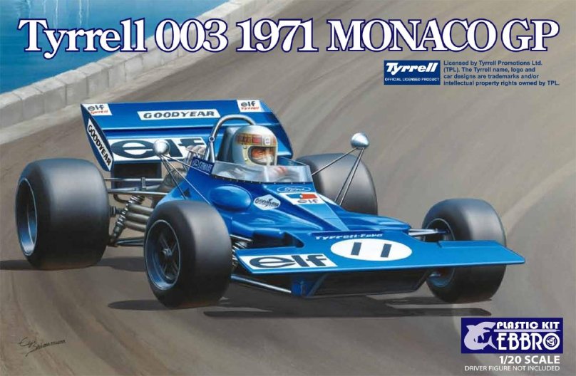 Ebbro Tyrrell 003