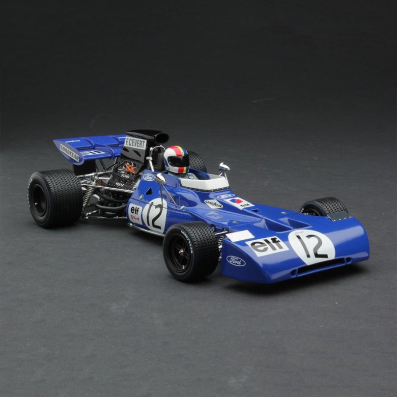 Exoto 1/18 масштаб литья под давлением 97020 Tyrrell Ford 003 f1 Джеки Стюарт #2