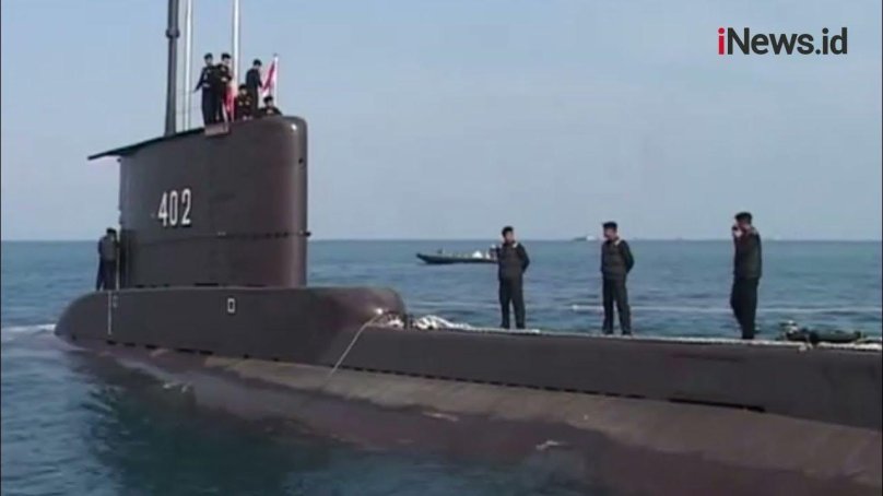 Kri Nanggala 402 на дне