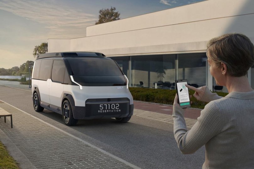 Электромобиль град